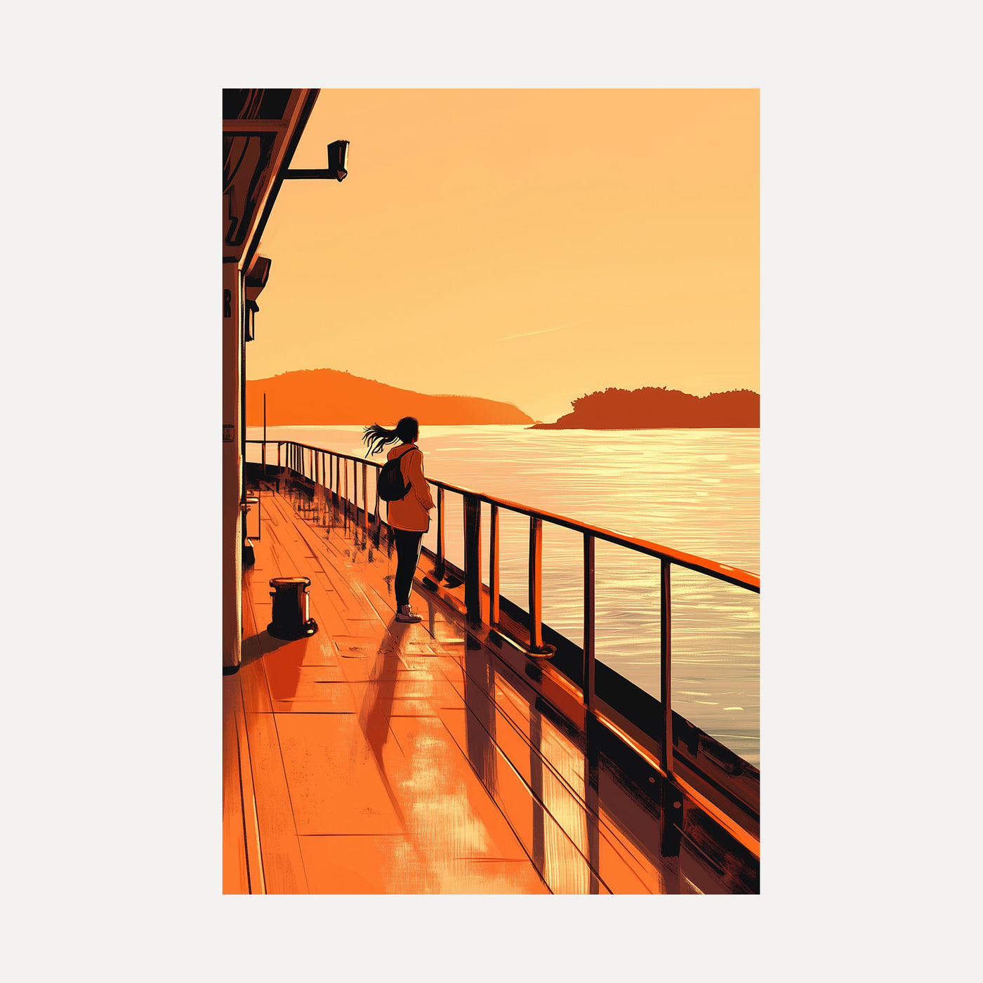 Golden Passage unframed art print