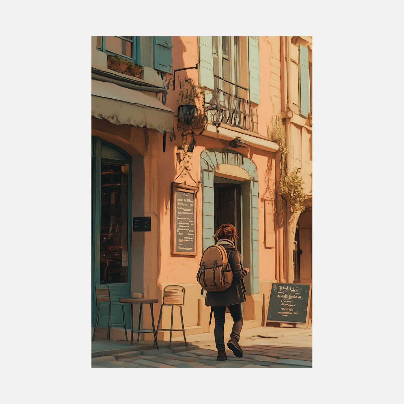 Hidden Alleys of Europe unframed art print
