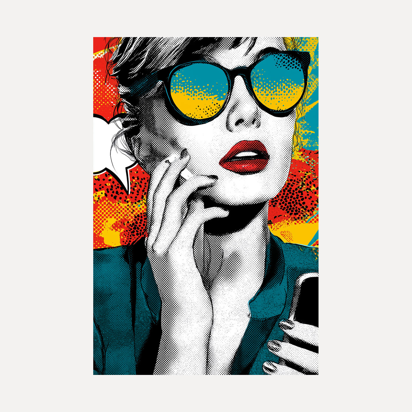Mirror Signal unframed art print