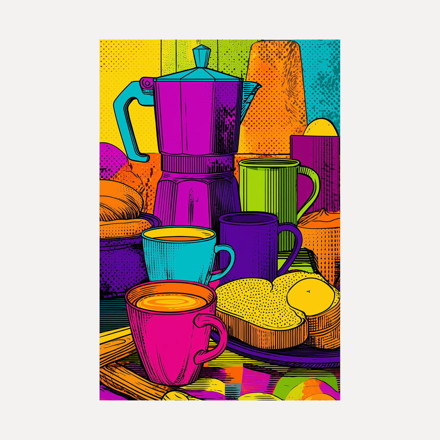 Morning Brew unframed art print