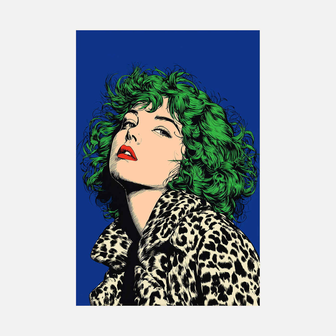 Neon Rebel unframed art print