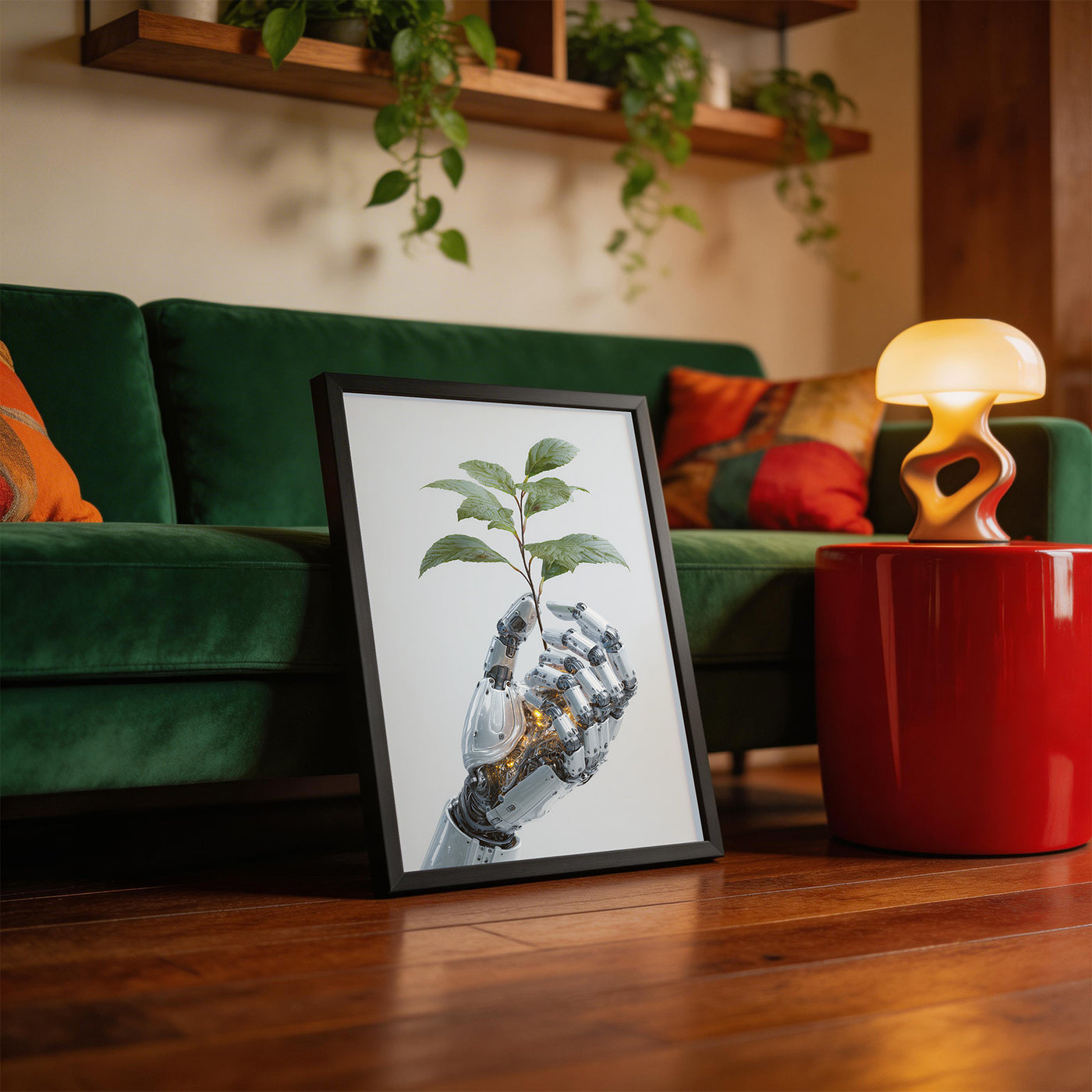New Life framed on a wall