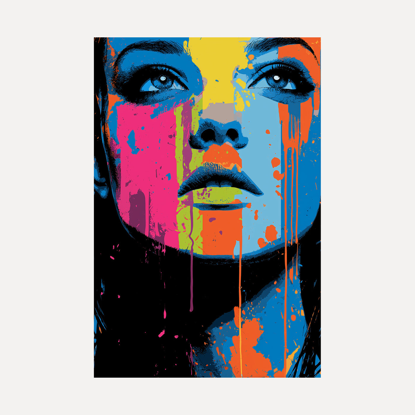 Paint Drop II unframed art print