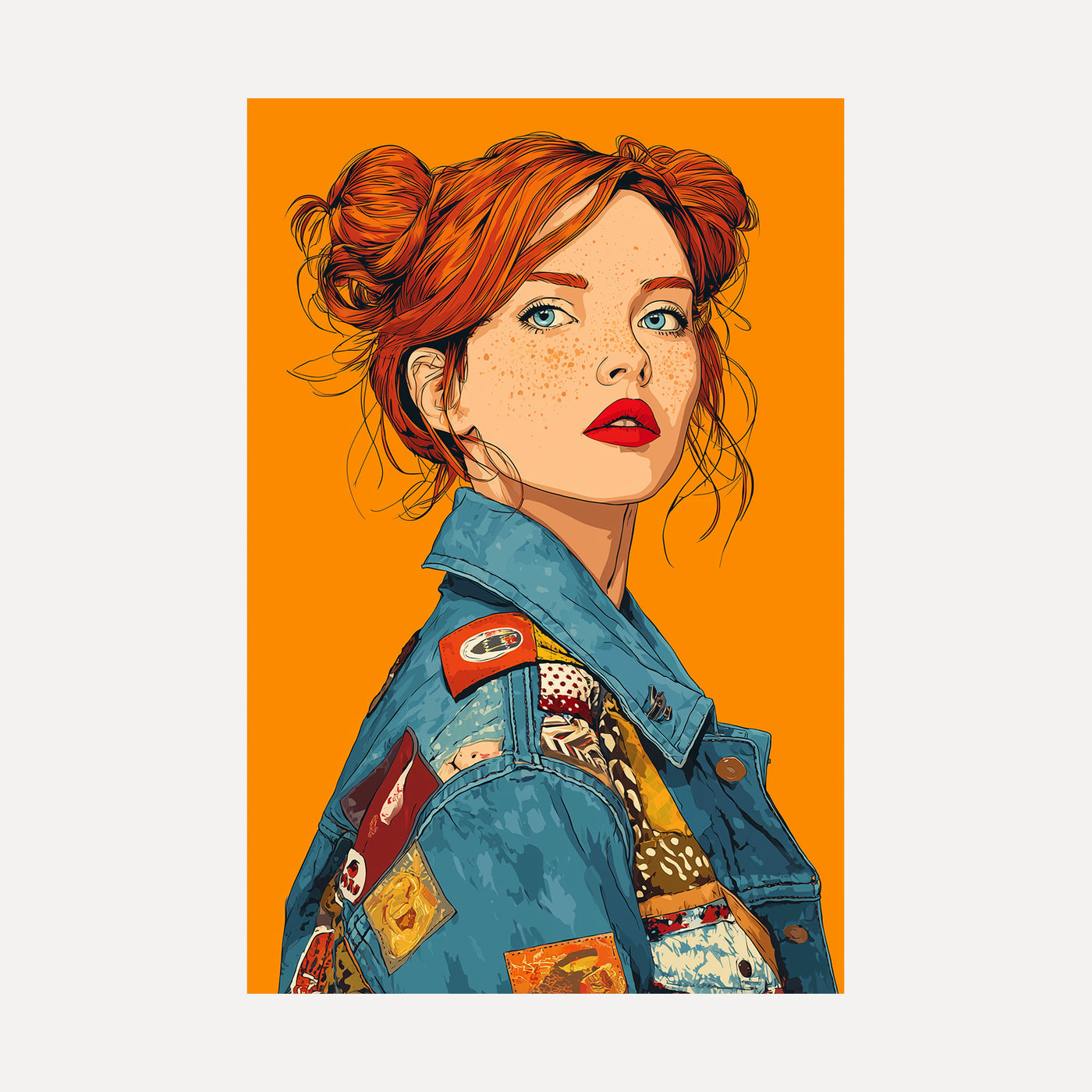 Rebel Edit unframed art print