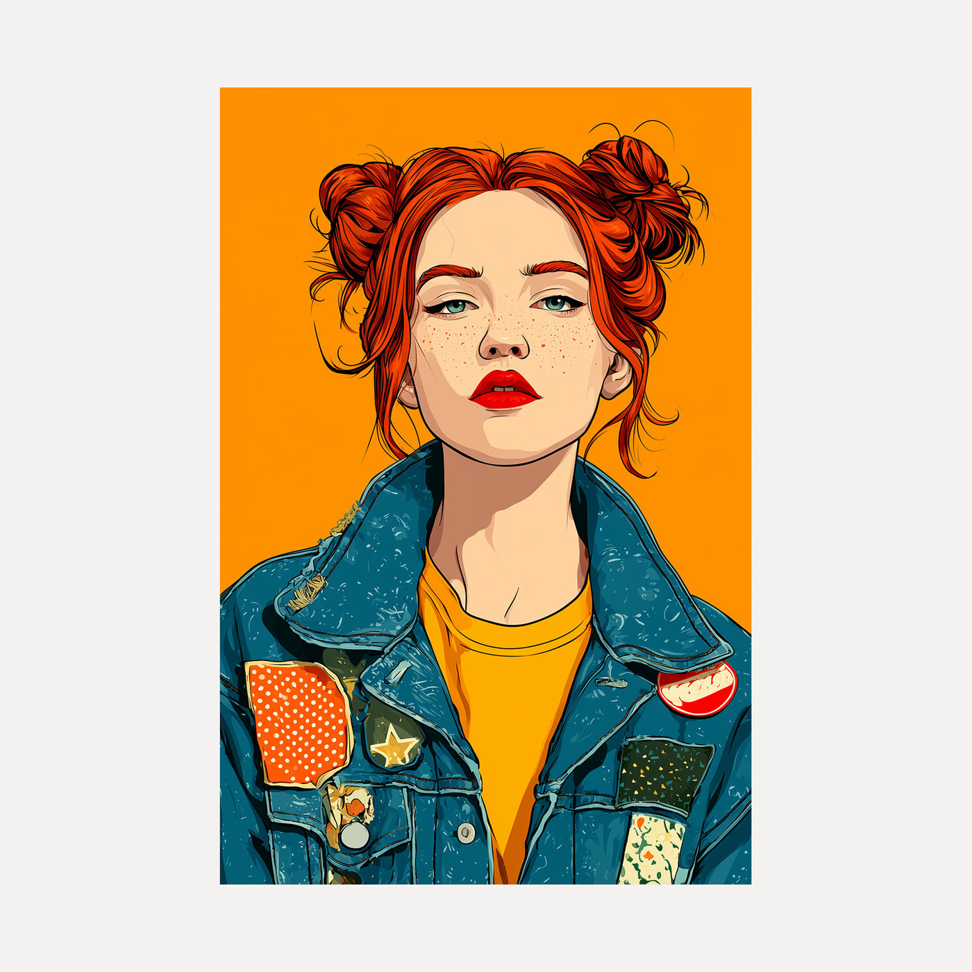 Rebel Queen unframed art print