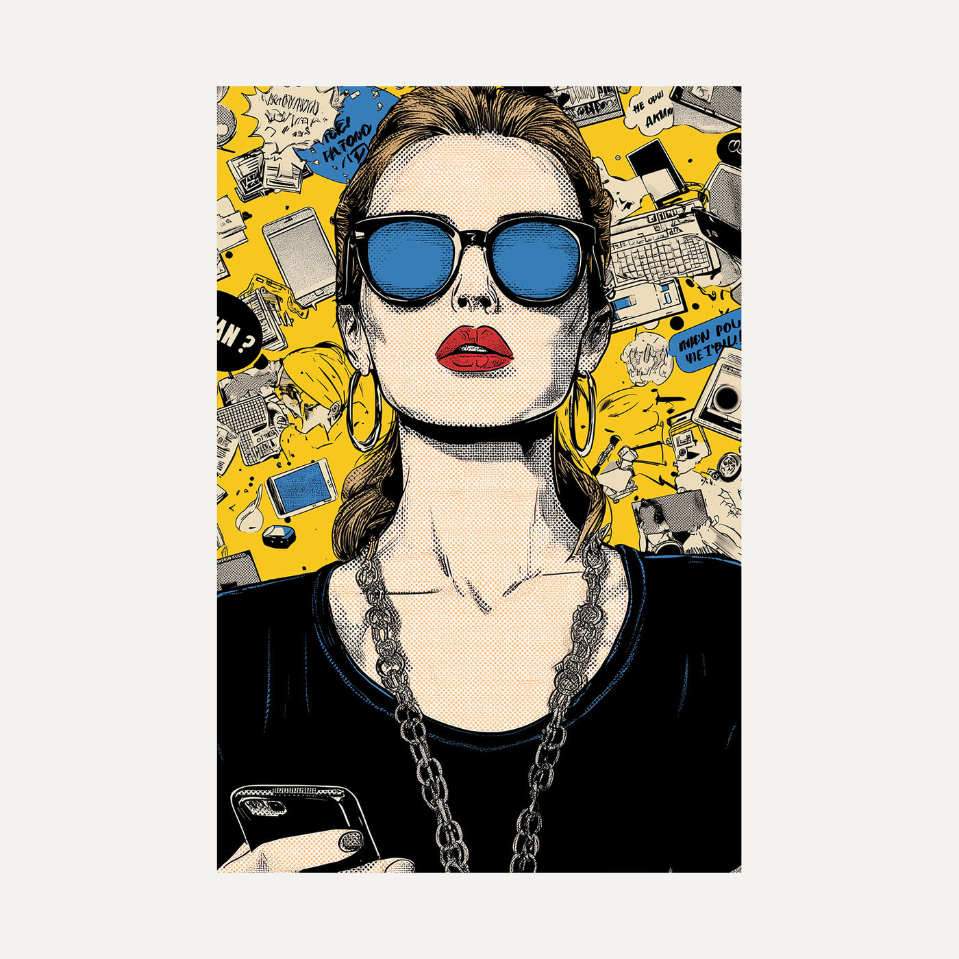 Signal Lost unframed art print