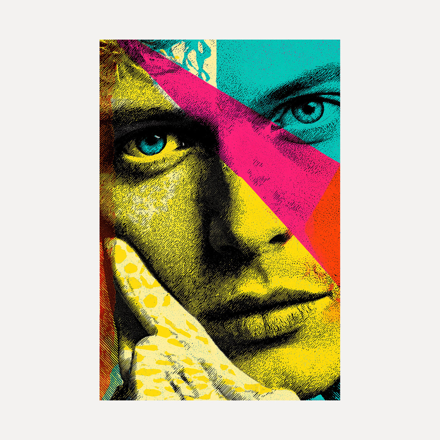 Split Gaze unframed art print