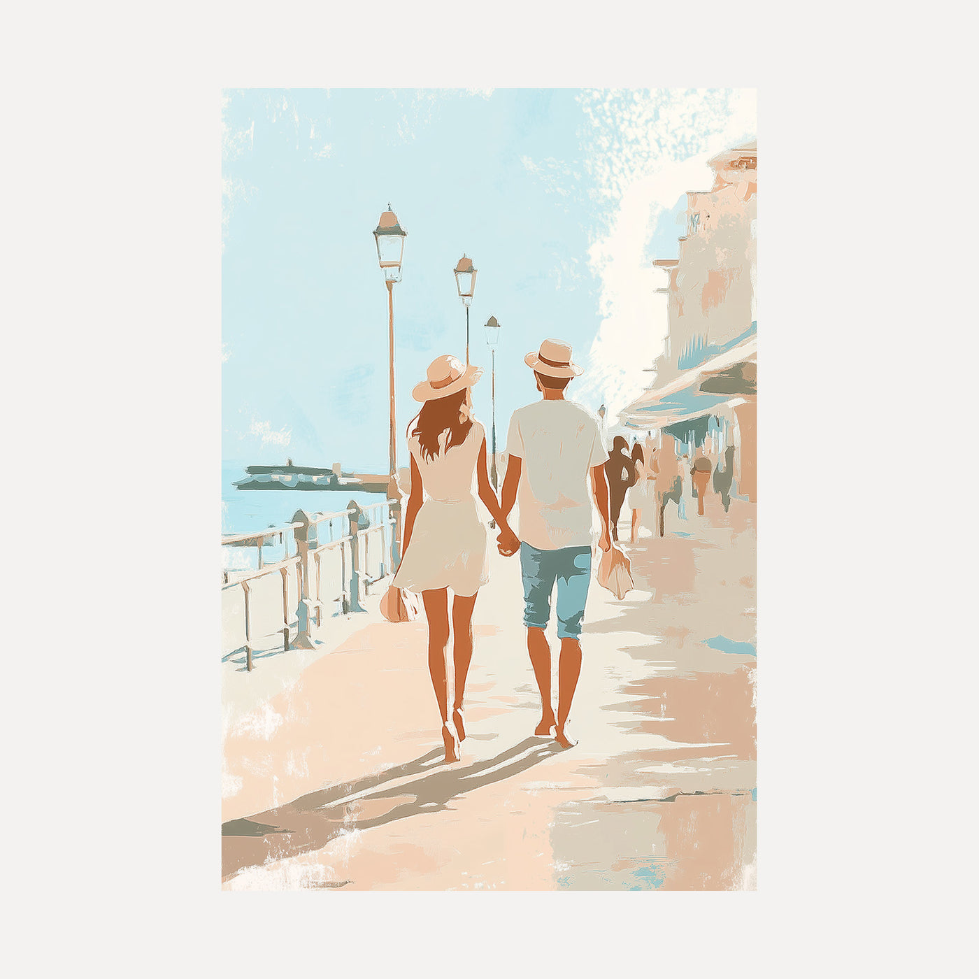 Summer by the Sea unframed art print