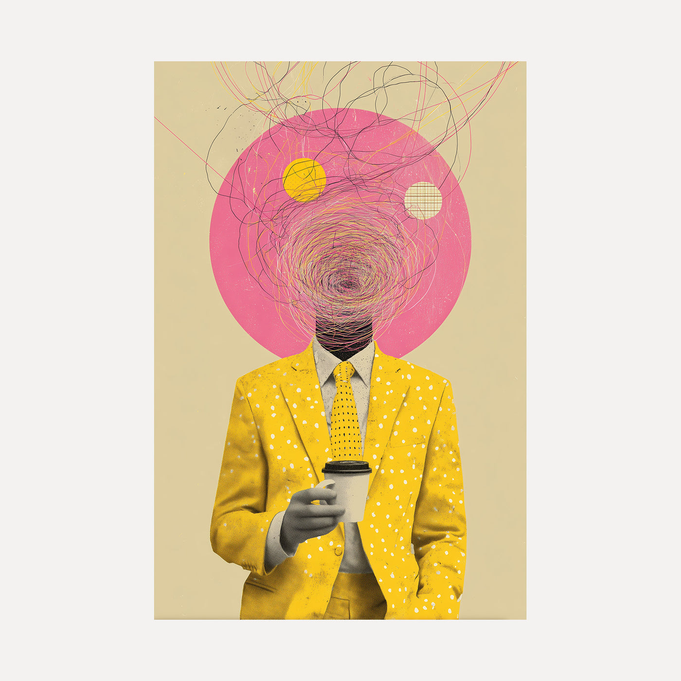 Tangled Mind unframed art print