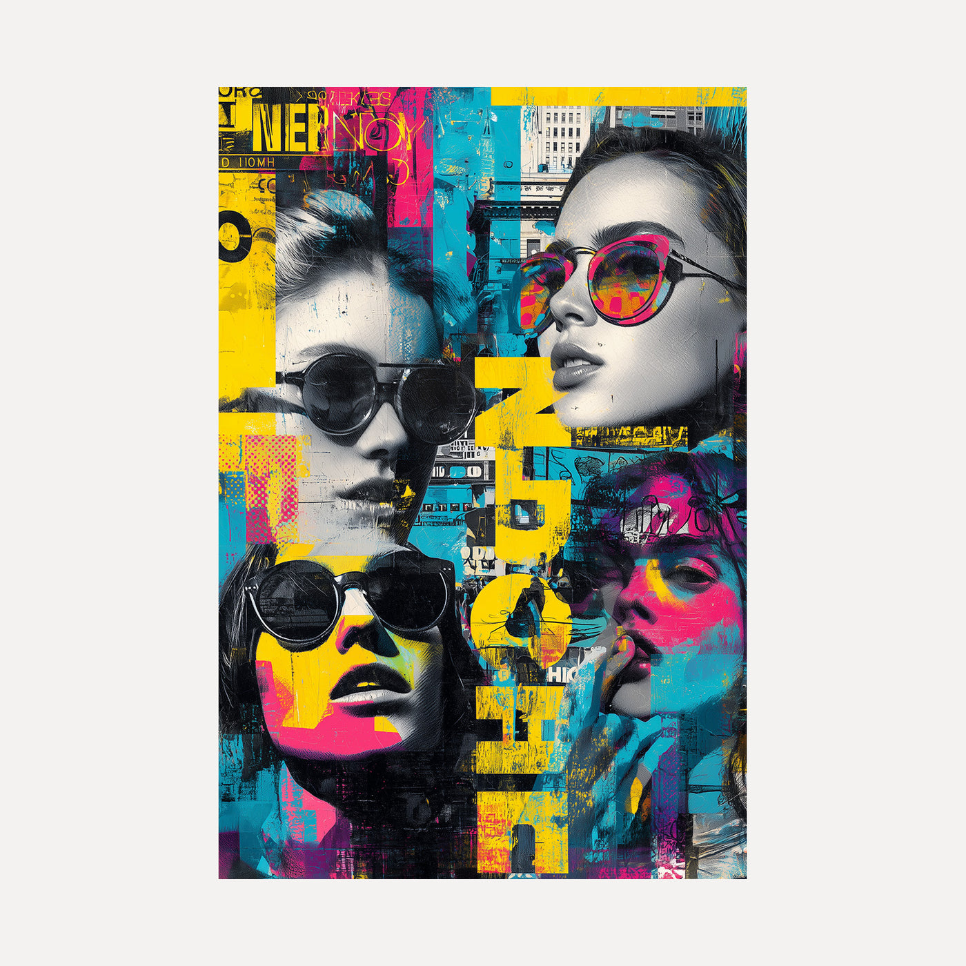 Urban Noise unframed art print