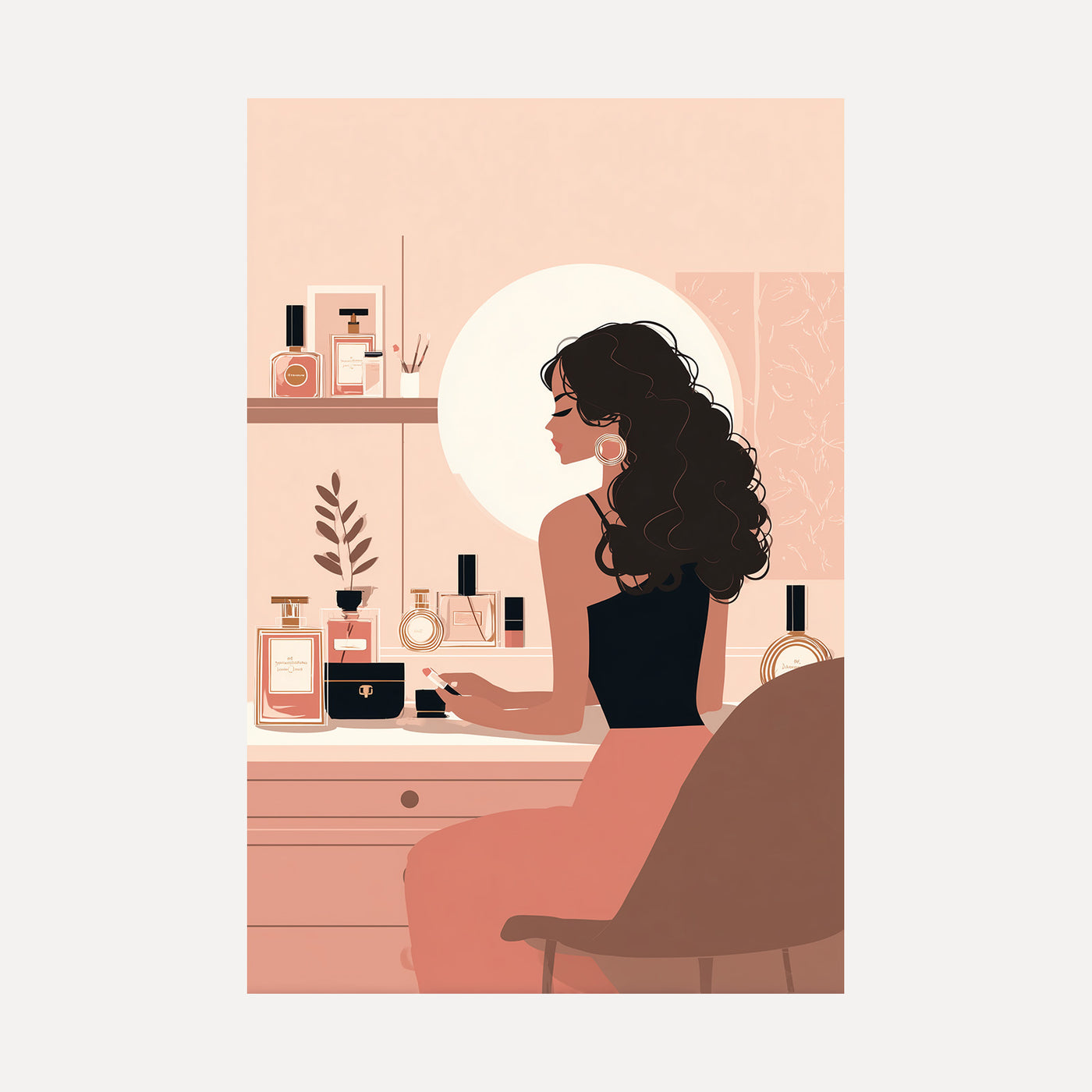 Vanity Hour Glow unframed art print