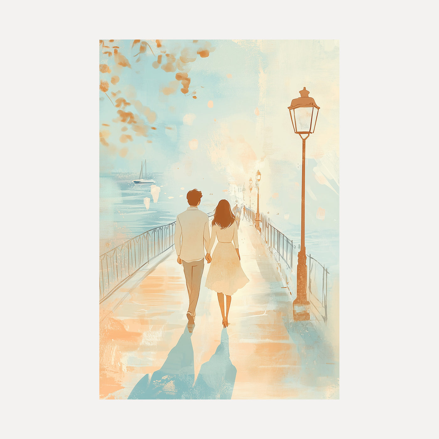 Walk Toward Tomorrow unframed art print
