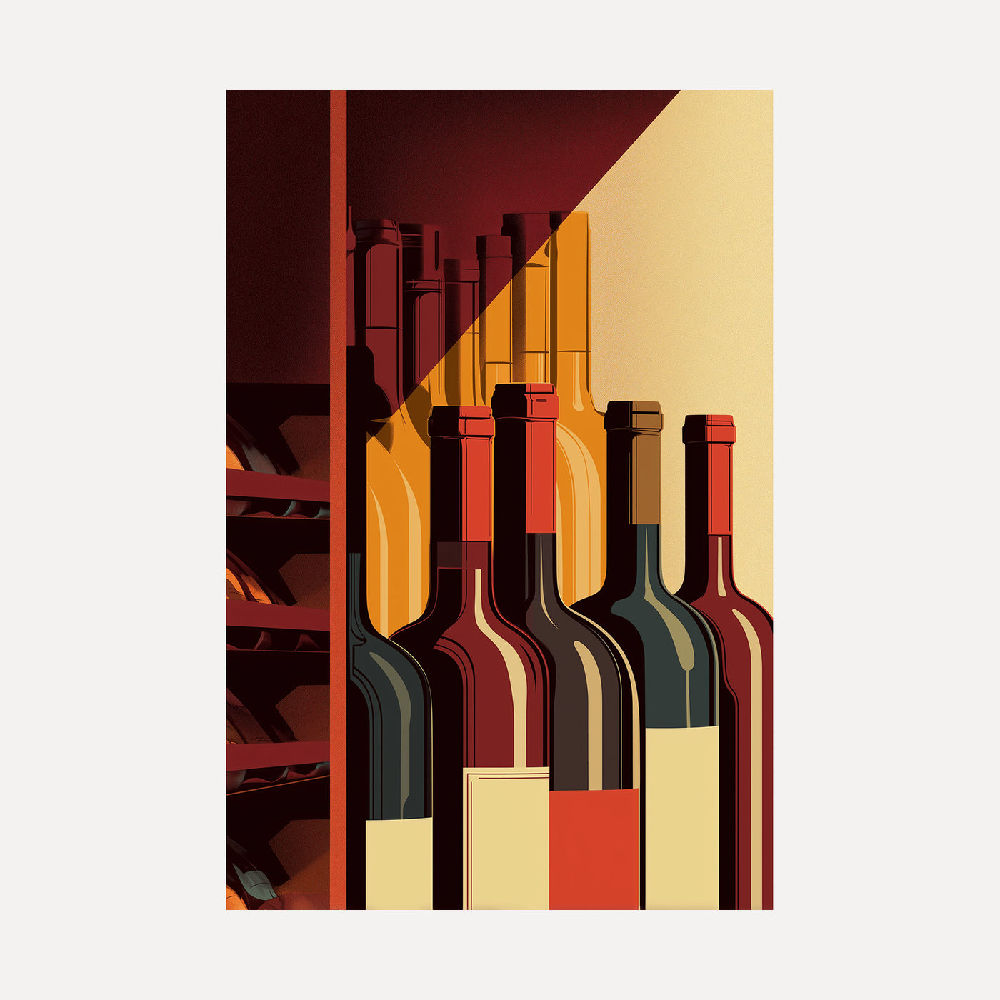 Wine Cellar unframed art print